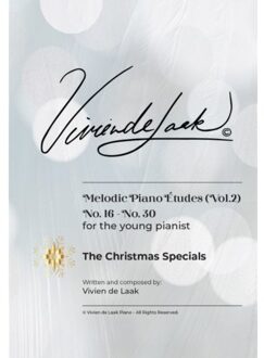 Vivienne Studio Vivien De Laak Melodic Piano Pianist (Vol. 2) - "the Christmas Specials" - - Vivien de Laak