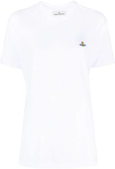 Vivienne Westwood T-Shirts Vivienne Westwood , White , Heren - 2Xl,Xl