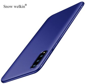Vivo V17 Neo Soft Case Vivo V17 Neo Case Matte Tpu Case Voor Vivo V17 Neo V17Neo 6.38 Inch Ultra dunne Zachte Siliconen Back Cover donker blauw