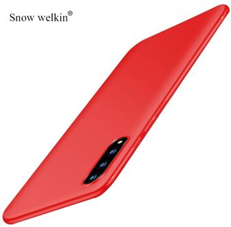 Vivo V17 Neo Soft Case Vivo V17 Neo Case Matte Tpu Case Voor Vivo V17 Neo V17Neo 6.38 Inch Ultra dunne Zachte Siliconen Back Cover rood