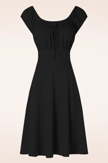 Vixen Tessy swing jurk in zwart