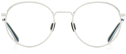 Vl1822 Ronde Metalen Bril Lichtgrijs - One Size
