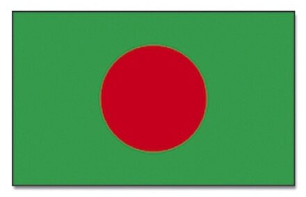 Vlag Bangladesh 90 x 150 cm feestartikelen -Bangladesh landen thema supporter/fan decoratie artikelen