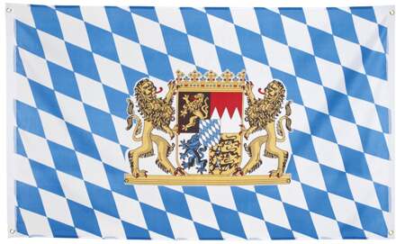 Vlag Beieren (90 x 150 cm)