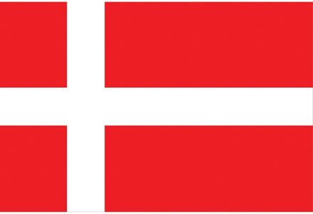 Vlag Denemarken - 90x150 cm Rood - Zalm
