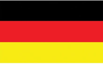 Vlag Duitsland 150x90 cm Multikleur - Print