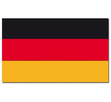 Vlag Duitsland 90 x 150 cm feestartikelen Multi