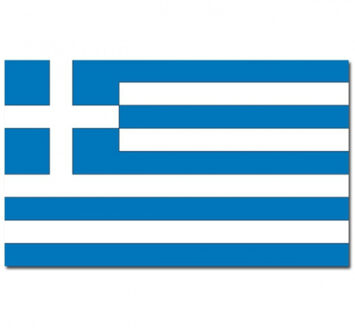 Vlag Griekenland - 90 x 150 cm - Griekse Vlag - Greece Multi