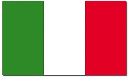 Vlag Italie 90 x 150 cm feestartikelen Multi