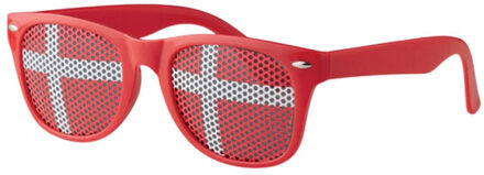 Vlag leuke zonnebril - maat One size Veelkleurig