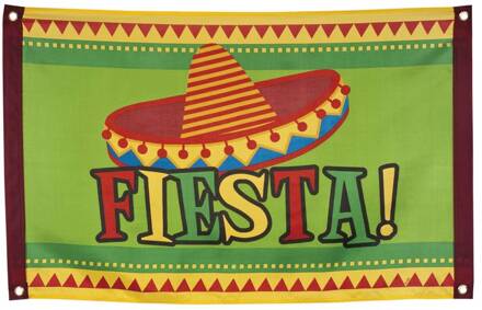 Vlag Mexicaans Fiesta Multikleur - Print