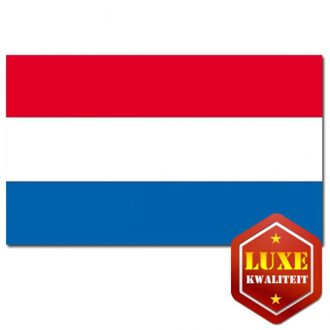 Vlag Nederland - 200 x 300 cm - polyester - Holland - versiering - feestartikelen