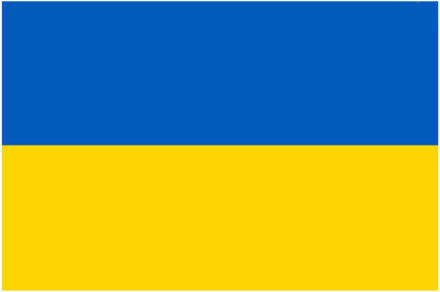 Vlag Oekraine 90 x 150 cm feestartikelen - Oekraine landen thema supporter/fan decoratie artikelen