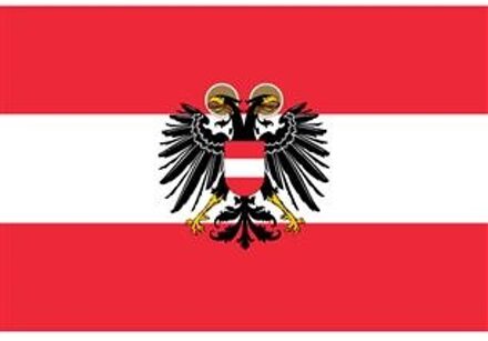 Vlag Oostenrijk - 90x150 cm Rood - Zalm