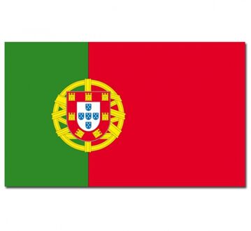 Vlag Portugal 90 x 150 cm feestartikelen Multi