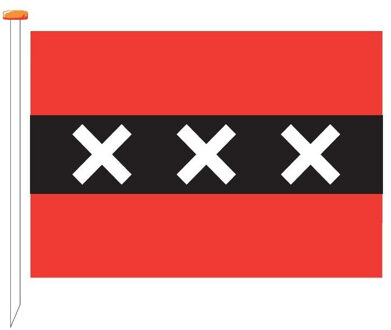 Vlag reus 150x200 cm Amsterdam