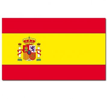 Vlag Spanje - 90 x 150 cm - Spaanse Vlaggen - Espa?a
