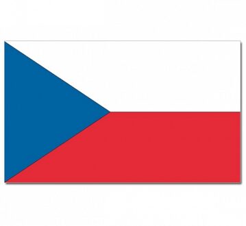 Vlag Tsjechie 90 x 150 cm feestartikelen Multi
