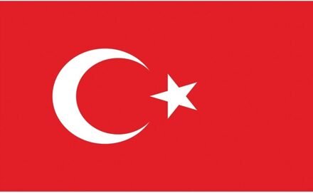 Vlag Turkije 90x150cm