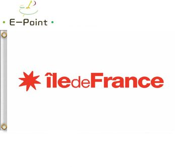 Vlag Van Ile-De-Frankrijk 2ft * 3ft (60*90Cm) 3ft * 5ft (90*150Cm) Size Kerst Decoraties Voor Huis Vlag Banner 90x150 cm
