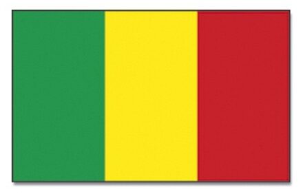 Vlag van Mali 90 x 150 cm feestartikelen