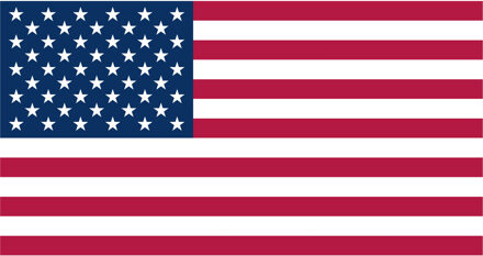 Vlag Verenigde Staten - 90 x 150 cm - Amerikaanse Vlag - USA - Feestartikelen