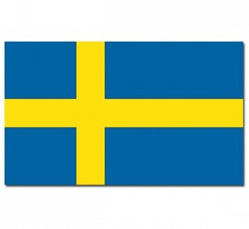 Vlag Zweden - 90 x 150 cm - Zweedse Vlag - Sverige / Sweden