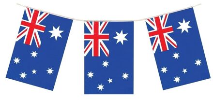 Vlaggenlijn Australie 4 meter landen decoratie