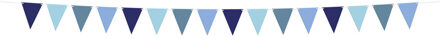 Vlaggenlijn Bold Blue (6m) Blauw