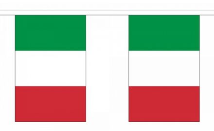 Vlaggenlijn Italie 9 m Multi