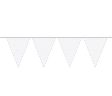 Vlaggenlijn wit 10 meter - Vlaggenlijnen