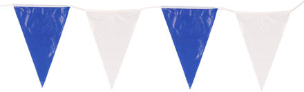 Vlaggenlijnen blauw en wit 10 meter Multi