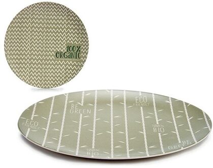 Vlakke Plaat Bamboe Ø 20 Cm