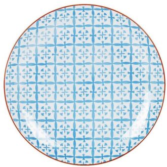 Vlakke Plaat La Mediterránea Beroepen Porselein (Ø 27 Cm)