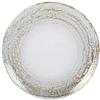 Vlakke Plaat La Mediterránea Sasha Monaco Shine Porselein (Ø 26 Cm)