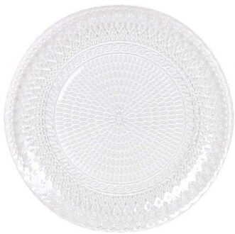 Vlakke Plaat La Mediterránea Viceversa Glas (Ø 33X2 Cm)