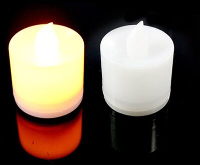 Vlamloze Led Theelichtjes Kaars Lamp Theelichtje Voor Tuin Decoratie Festival Viering Bruiloft FP8