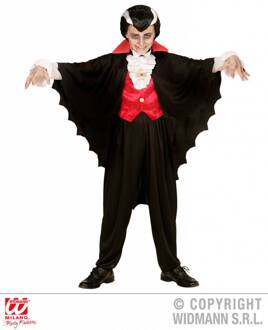 Vleermuiscape kind Zwart