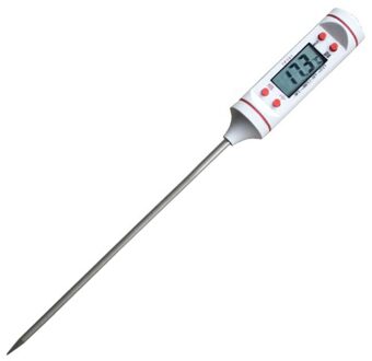 Vlees Thermometer Digitale Keuken Voedsel Temperatuur Measurer Lange Sonde Barbecue Thermometer Met Lcd-scherm Party Bar Viering