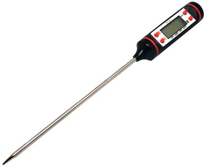 Vlees Thermometer Digitale Keuken Voedsel Temperatuur Measurer Lange Sonde Barbecue Thermometer Met Lcd-scherm Party Bar Viering