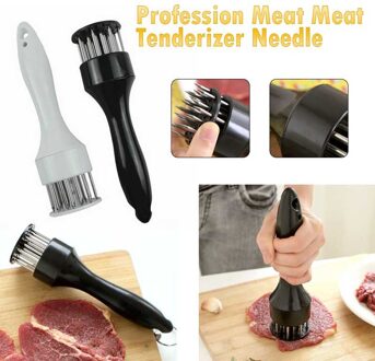 Vlees Vleesvermalser Naald Met Roestvrij Staal Keuken Gereedschap wit