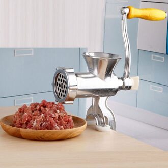 Vleesmolen Aluminium Keuken Multi-functionele Thuis Handmatige Vleesmolen Voor Worst Rundvlees Vleesmolen Noedels Cookies Sap 1pc
