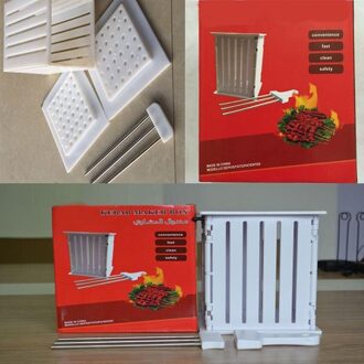 Vleesmolen Keuken Tool 36 Bamboe Spiesjes Eten Slicer Snelle Slijtage Vlees Kebab Machine Lamp