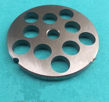 Vleesmolen Onderdelen 18Mm Ronde Gat Plaat #32 99Mm Diameter 13Mm Centrale Gat