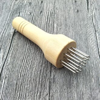 Vleesvermalser Koken Met Houten Handvat Gereedschap Beaf Steak Roestvrijstalen Naald Mini Varkensvlees Pounder Keuken Scherpe Professionele