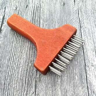 Vleesvermalser Koken Met Houten Handvat Gereedschap Beaf Steak Roestvrijstalen Naald Mini Varkensvlees Pounder Keuken Scherpe Professionele