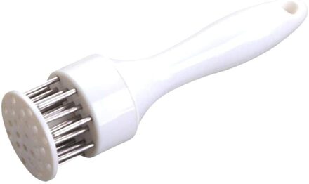 Vleesvermalser Naald Roestvrij Staal Beroep Vlees Naald Met Roestvrij Staal Vlees Hamer Koken Gereedschap Keuken Accessoires wit
