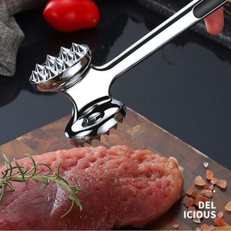 Vleesvermalser Rvs Vlees Hamer Mallet Beaf Steak Hamer Van Vlees Hamer Pounder Koken Gereedschap