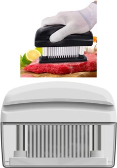 Vleesvermalser Tool 48 Bladen Rvs | Te Gebruiken & Clean-Voor Tough wit