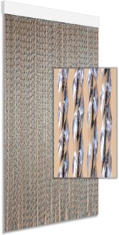 Vliegengordijn - 100x230cm - Zwart - Huisdiervriendelijk